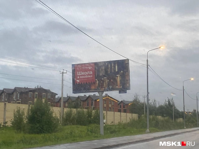 Реклама школы | Источник: Иветта Авраамова / MSK1.RU