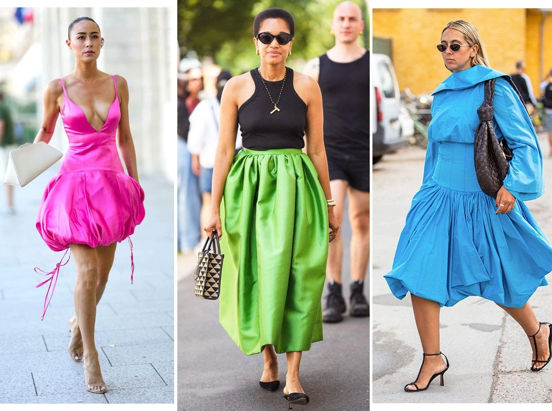 Юбка-баллон: как носить главный тренд лета, который вскружил голову всем (и где купить прямо сейчас) | marieclaire.ru