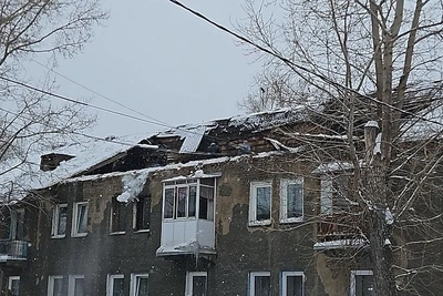 Управляющей компании грозит штраф за обрушение крыши в Кемерове