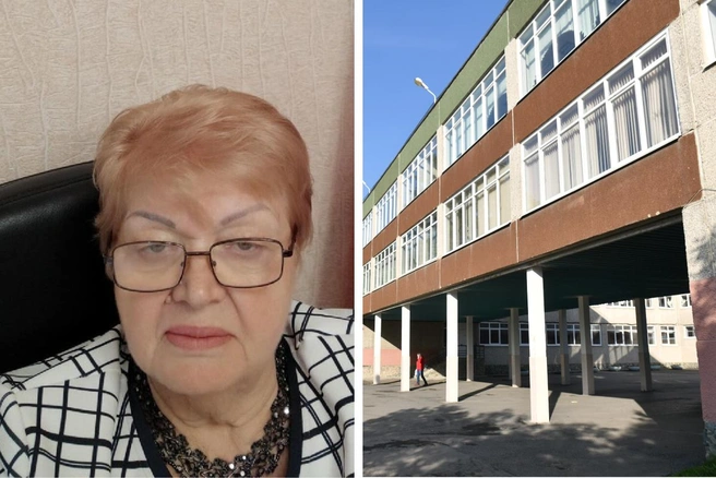 Любовь Кулева много лет была директором лицея | Источник: Любовь Кулева / Ok.ru; Артем Устюжанин / E1.RU