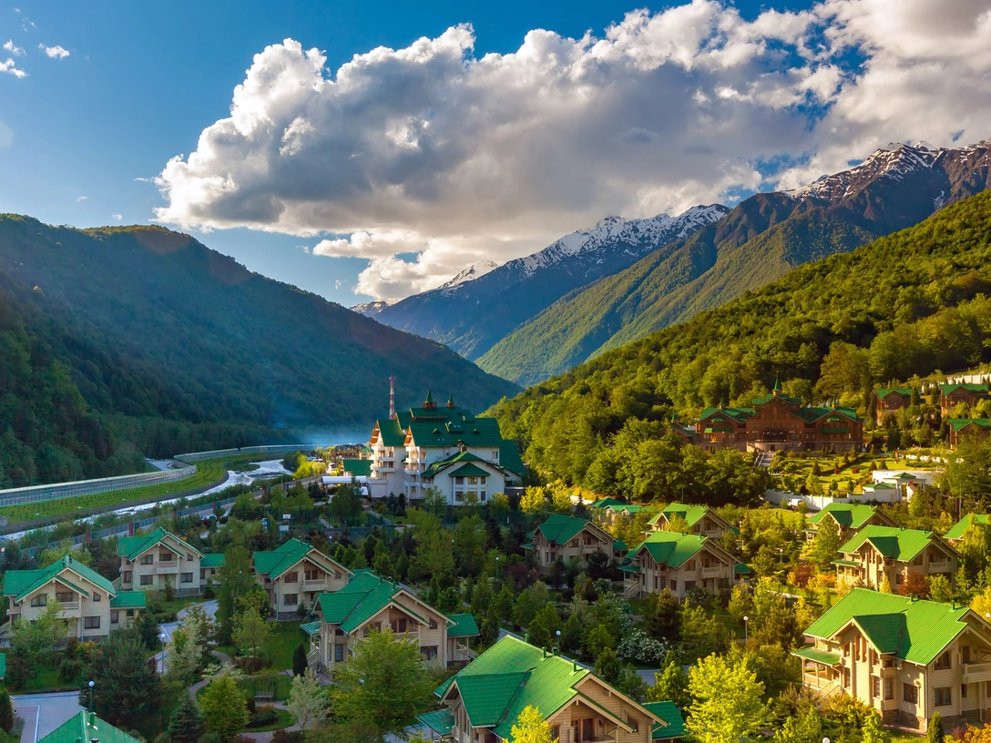 Красная поляна | marieclaire.ru