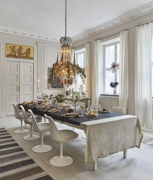 Искусство Рождества: как дизайнер Жозефина Шталь украшает дом к праздникам