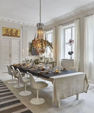 Искусство Рождества: как дизайнер Жозефина Шталь украшает дом к праздникам