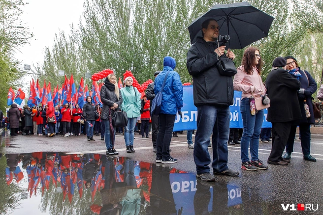 Последняя первомайская демонстрация прошла по проспекту Ленина шесть лет назад | Источник: Алексей Волхонский / V1.RU