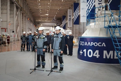 Светлинская ГЭС в Якутии заработала на полную мощность