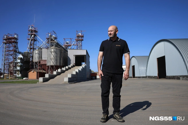 Александр Клочков развивает фермерское хозяйство более 12 лет  | Источник: Евгений Софийчук / NGS55.RU 