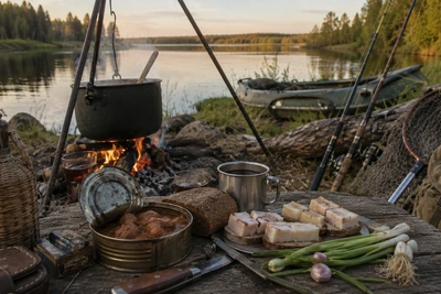Продукты для рыбалки: что брать, а что оставить