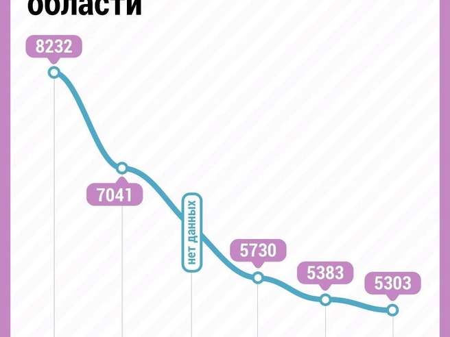 На графике представлена статистика, начиная с 2019 года. Ранее опубликованных данных Росстат не предоставляет. | Источник: Дмитрий Гладышев / 72.RU 