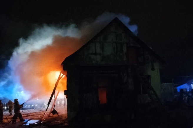 В пожаре под Первоуральском погибли две девочки и их дедушка