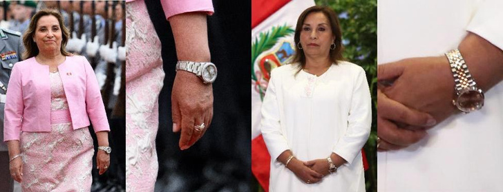 Президента Перу Диану Болуарте обвиняют в коррупции из-за ее коллекции часов Rolex