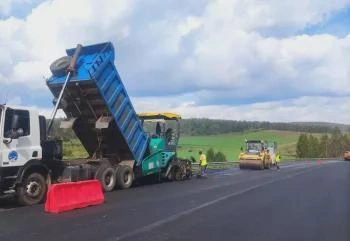 Дорожные работы на трассе Кропачево – Месягутово – Ачит | Источник: transport.bashkortostan.ru