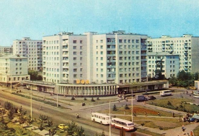 Улица Атарбекова, 1982 год | Источник: Фото из буклета-брошюры «Гостеприимный Краснодар»