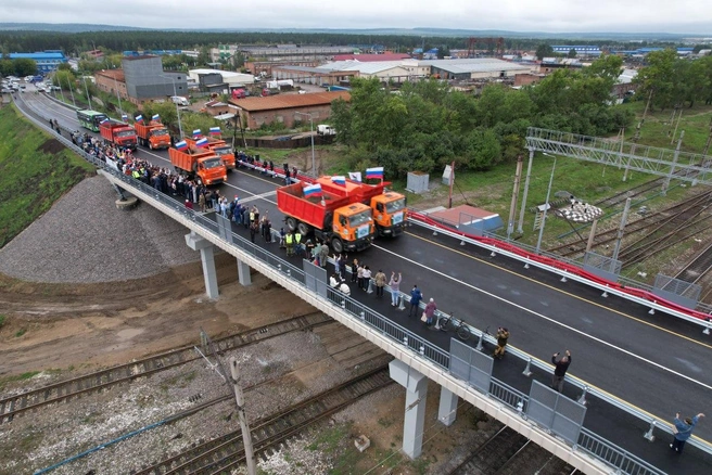Путепровод на станции Батарейной | Источник: пресс-служба городской администрации Иркутска
