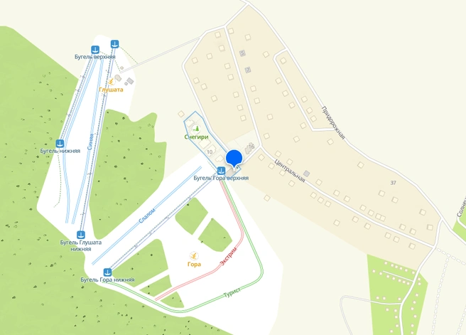 Молодой человек ушел из домика на базе | Источник: 2gis.ru