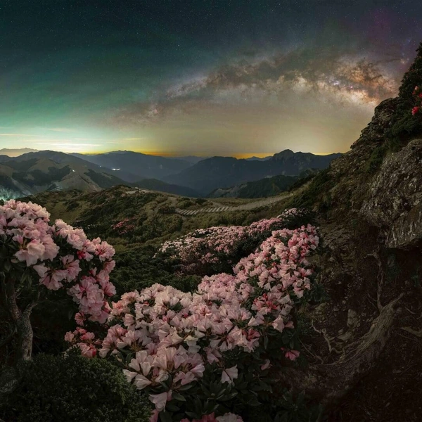 Гора Хехуань, Тайвань | Источник: Ethan Su / Milky Way Photographer of the Year 2025