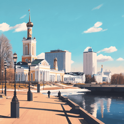 Нейросеть нарисовала свой вариант российских городов. Угадаете их без подсказок?