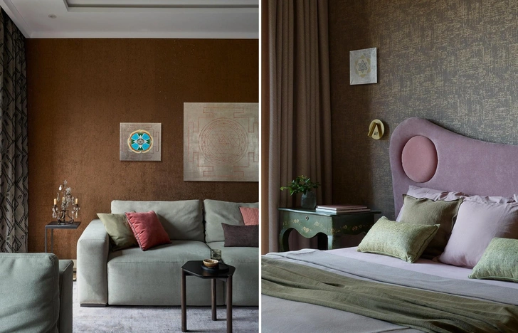 Антиквариат и яркие акценты: квартира 120 м² в Москве | Источник: Ник Руденко. Стиль: Людмила Кришталева, Елена Середа 