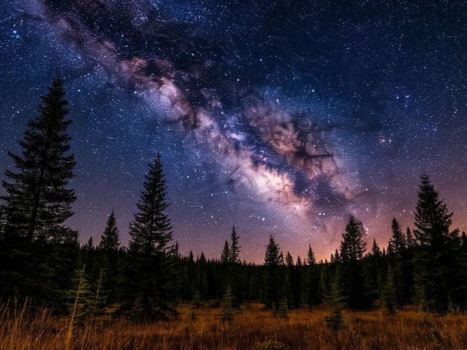 Метеорный поток продлится до 26 числа | Источник: Шедеврум / сайт