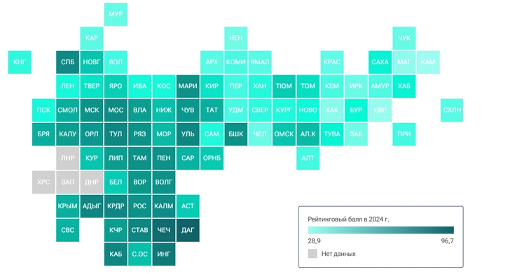 Составлена спортивная карта России: вот 10 самых «зожных» регионов и 10 самых ленивых