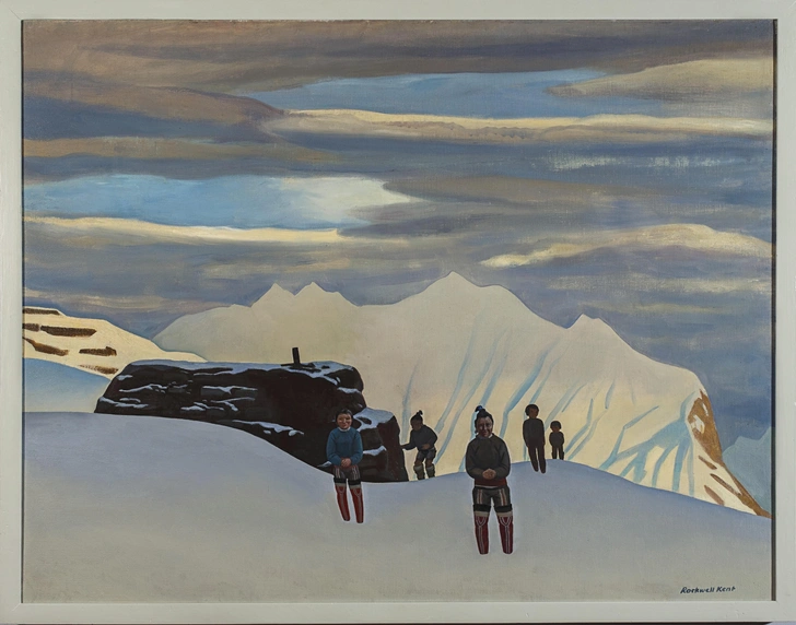 Рокуэлл Кент. «Возвращение охотников». 1933 | Источник: пресс-служба ГМИИ им. А. С. Пушкина