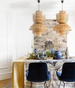 Как украшает дом к Рождеству испанский дизайнер Ракель Гонсалес