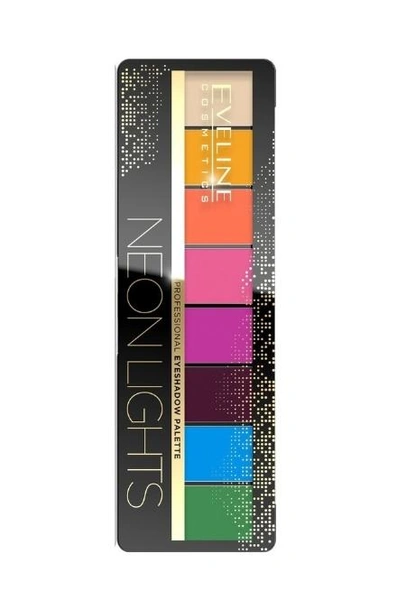 Палетка теней Eyeshadow Professional 06 neon lights от Eveline Cosmetics Где купить: market.yandex.ru