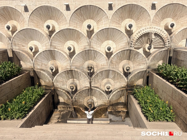 В «Каскаде» вода бежит везде | Источник: Анна Грицевич / SOCHI1.RU