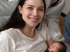 Стало известно, как Лерчек назвала четвертого ребенка