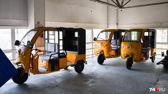 Это чисто пассажирские варианты для турбизнеса: большой спрос идет со стороны отелей и парков Сочи. Трицикл «Луч» стоит 350 тысяч рублей | Источник: Артем Краснов