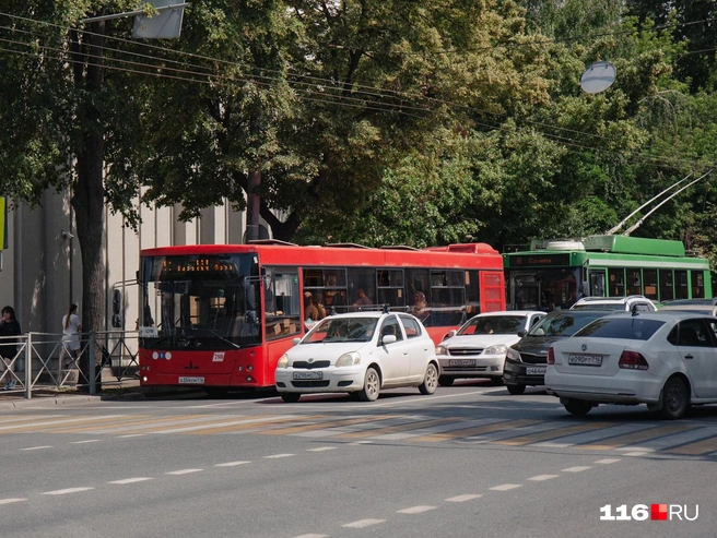 Казанцы продолжают жаловаться на жару в автобусах | Источник: Лина Саитова / 116.RU