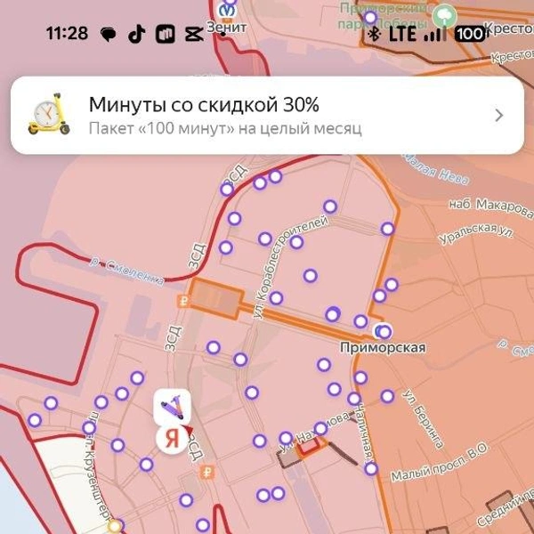 Источник: приложение Яндекс GO
