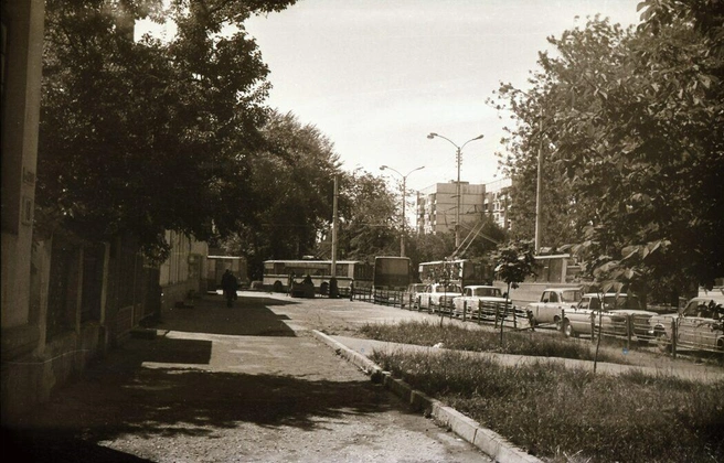 Улица Дзержинского, 1989 год | Источник: Герман Майоров