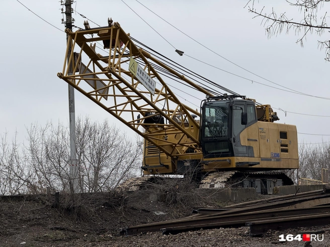 С моста уже сняли рельсы | Источник: Сергей Петунин / 164.RU