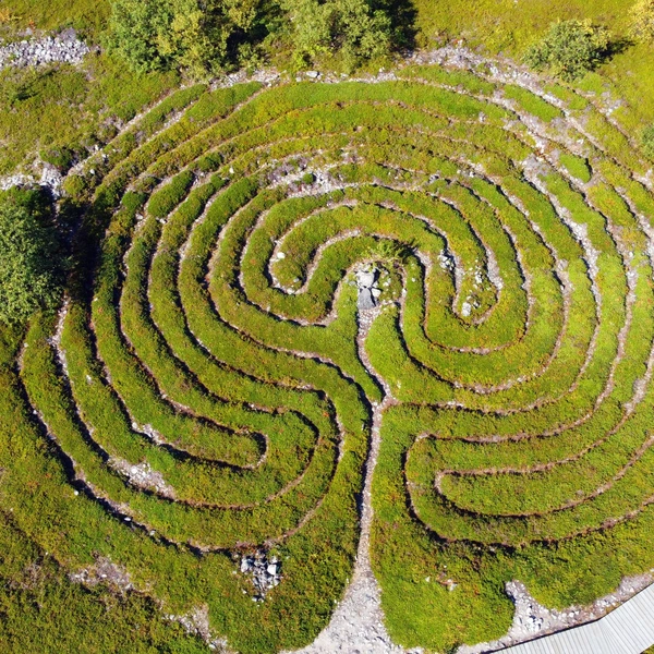 Лабиринт на острове Большой Заяцкий | Источник: Евгений Марсаков