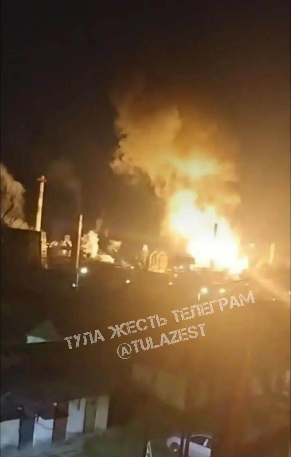 Туляки вновь видят огненный шар над КМЗ