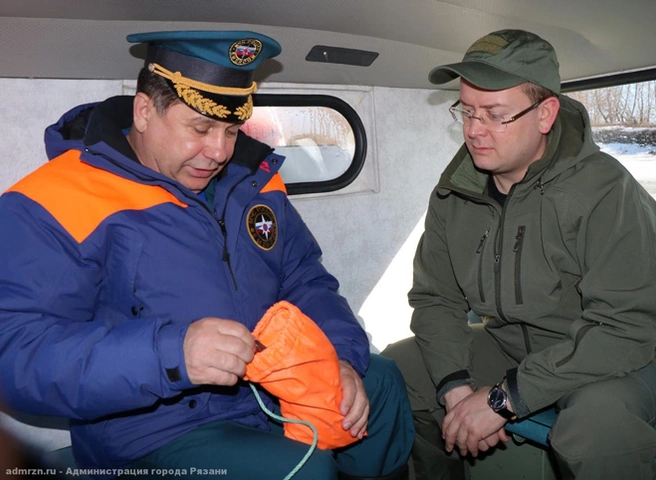 Мэр Карабасов оценил масштабы паводка в Рязани | ya62.ru