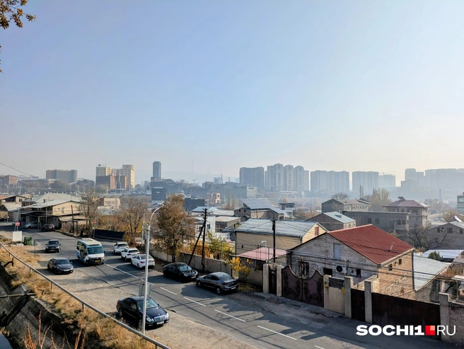 Оказывается, зимой в Ереване превышена концентрация вредных веществ в воздухе | Источник: Оксана Витязь / SOCHI1.RU