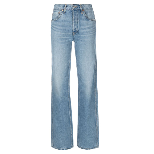 Фото №6 - Хочу джинсы как у Хейли: 5 моделей прямого кроя из разных ценовых категорий