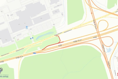 На КАД закрыли съезды до осени и перенесли уборку