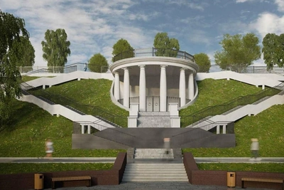 В Ярославле одобрен проект реконструкции смотровой площадки