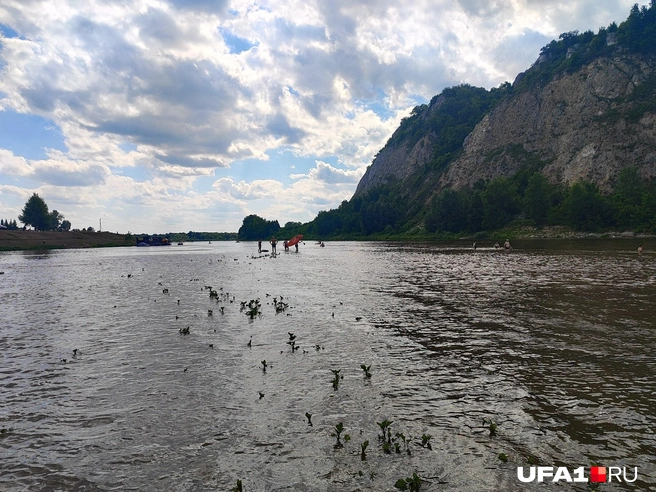 Речку размыло от обильных дождей | Источник: Марина Каримова / UFA1.RU
