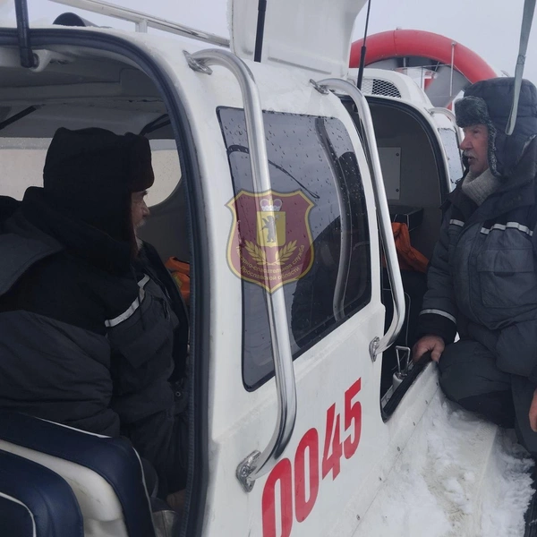 Его эвакуировали сотрудники пожаро-спасательной службы Ярославской области | Источник: ГБУ ЯО «Пожарно-спасательная служба ЯО» / Vk.com