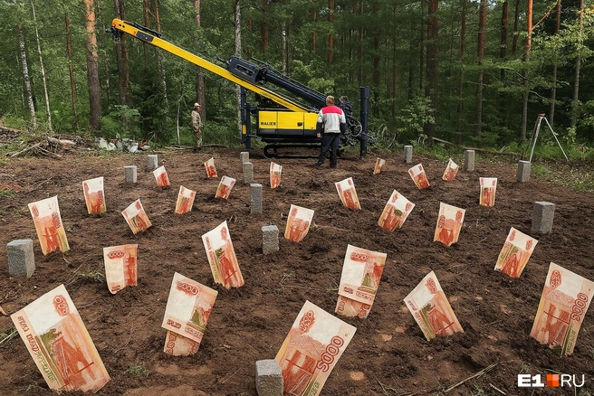 За дом под ключ Владимир с женой отдал 4,5 миллиона рублей | Источник: Филипп Сапегин / E1.RU