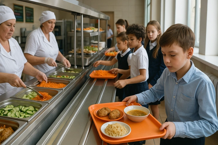 Школьная столовая | Источник: ChatGPT