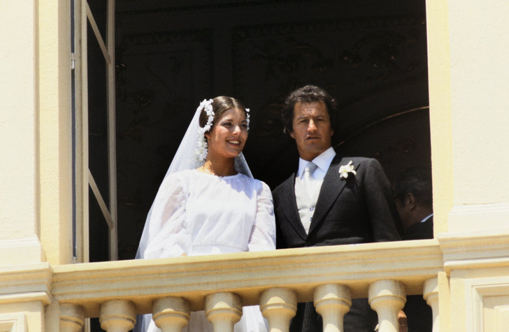 Принцесса Монако Каролина и Филипп Жюно