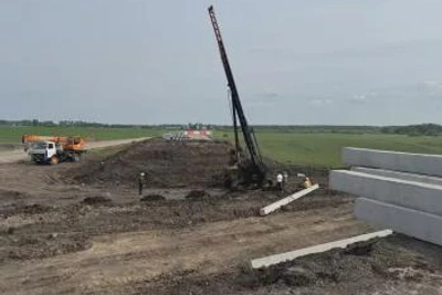 Началась реконструкция моста через реку Караелга в Башкортостане