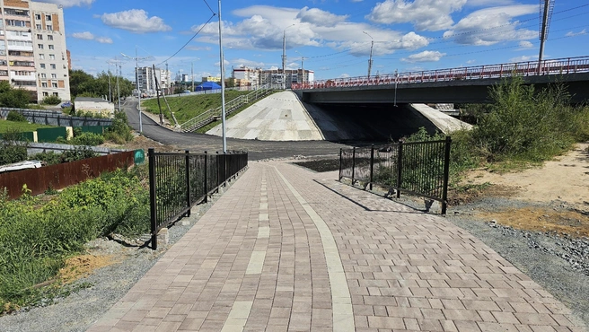 Вид с набережной на Бурово-Петровский мост | Источник: Дарья Никитченко / 45.RU