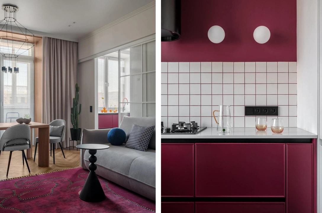 Вдохновляясь Кандинским: из старой московской коммуналки — в современную квартиру | Источник: Роман Мокров. Стиль: Виктория Горбачева