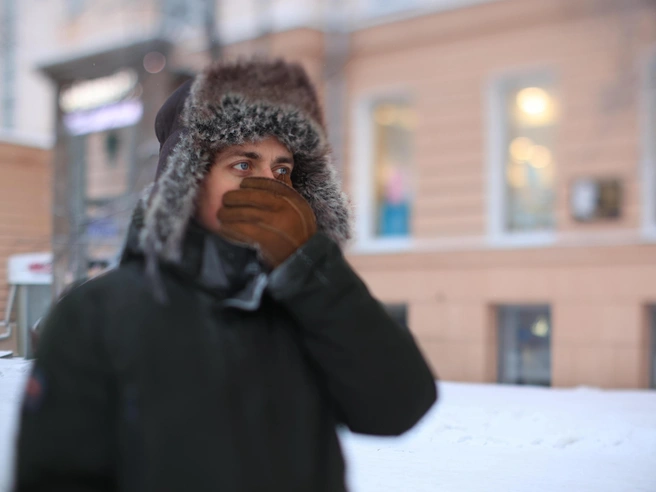 В столь сильные морозы прогулки на улице лучше свести к минимуму | Источник: Дарья Пона