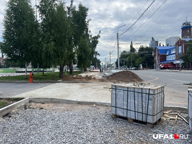 Работы на улице Ленина | Источник: Андрей Бирюков / UFA1.RU